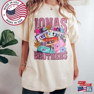 Retro Jonas Brothers Cassette Shirt Nick Joe Kevin Brother T-Shirt